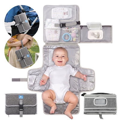 Mudador Portatil Bebe Impermeable Mimoru Cambiador Plegable