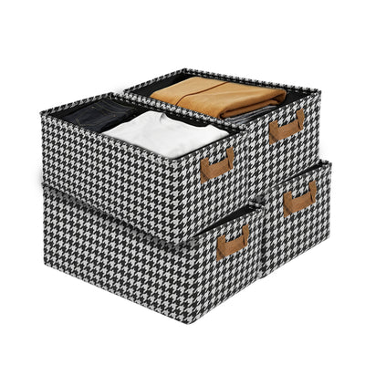 Cajas Organizadoras Plegable Homely Almacenamiento Asa Set 4
