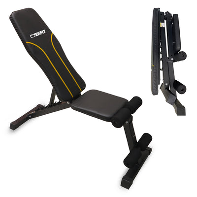 Banco Reclinable Gym Multifuncional Overfit Press Ajustable