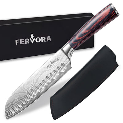 Cuchillo Santoku 18 cm Acero Inoxidable