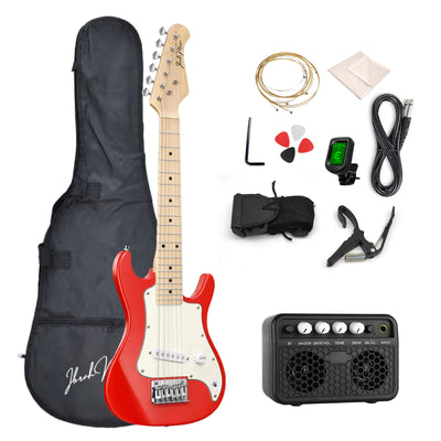 Guitarra Electrica Stratocaster Niño Ibrah 30 Pgds Amplif
