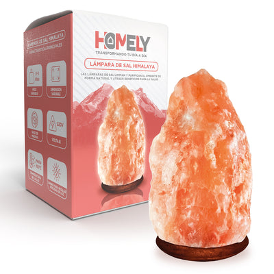 Lámpara de sal Himalaya Roca Intensidad Regulable Dormitorio