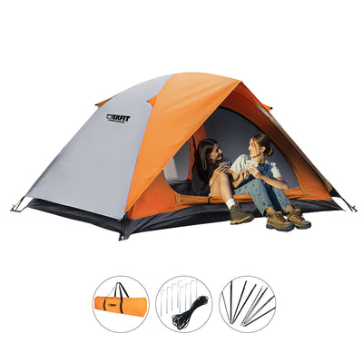 Carpa De Camping 4 Personas Iglu Overfit Impermeable 500mm