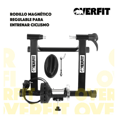 Rodillo Magnético Bicicleta Ciclismo Entrenamiento Overfit