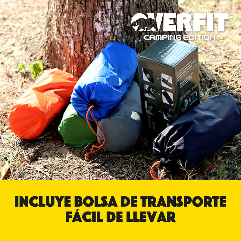 Colchoneta Inflable Individual Camping Overfit Light 5cm