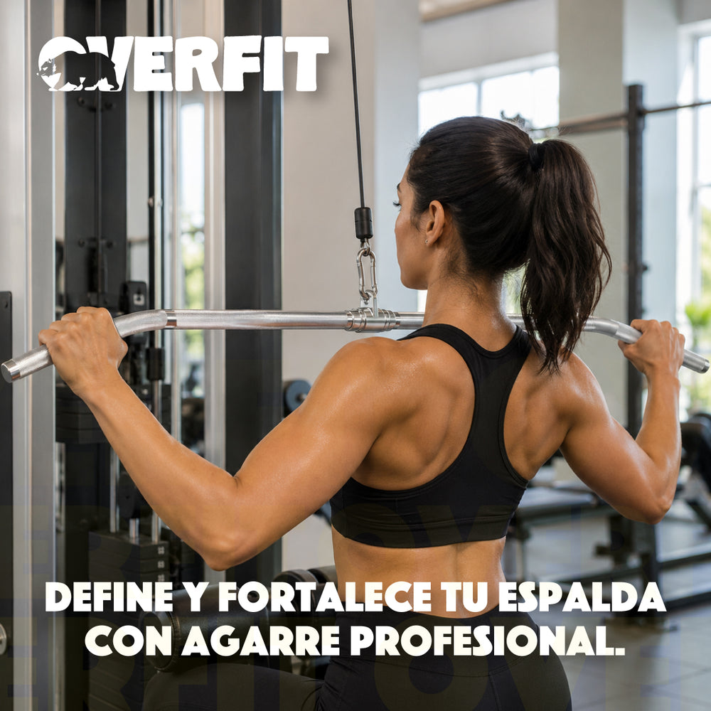 Agarre Tipo Remo Ergonomico Pro Overfit Entrenamiento Polea