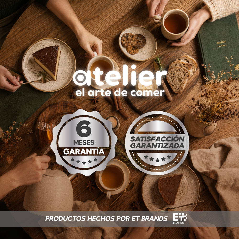 Cafetera italiana Espresso Atelier 300ml Acero Inoxidable