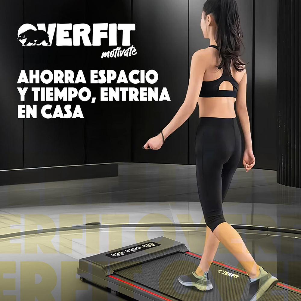 Trotadora 1.5 Hp Overfit Caminadora Electrica Plegable 8km/h