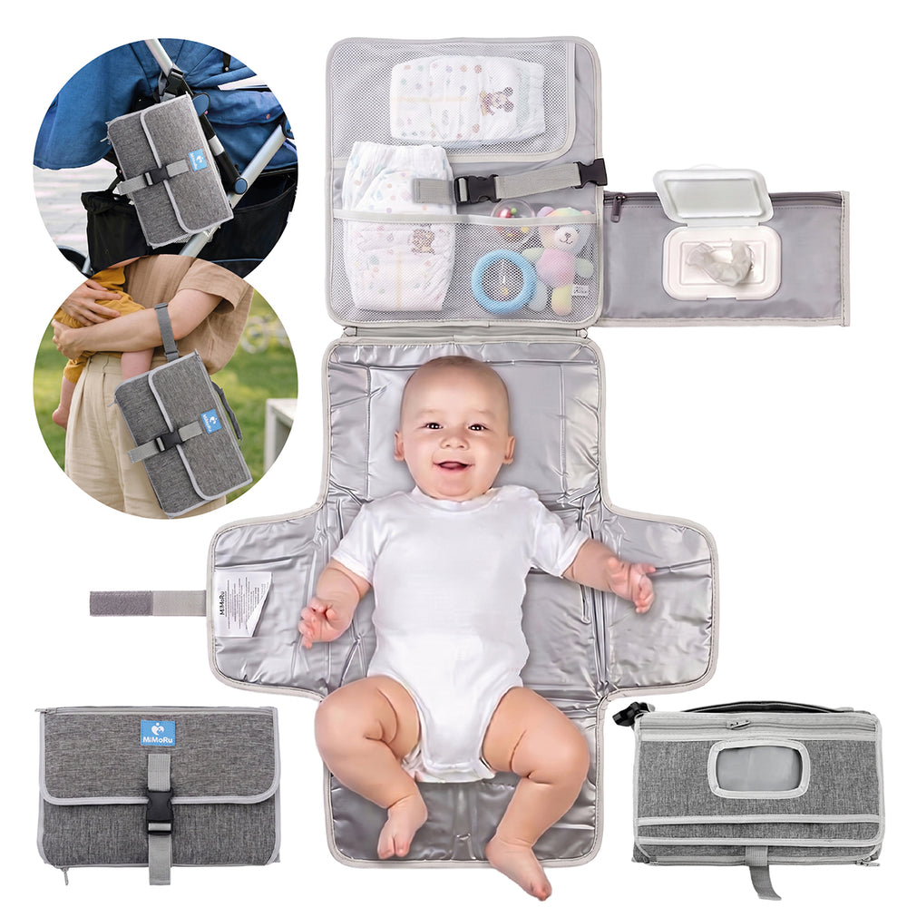 Mudador Portatil Bebe Impermeable Mimoru Cambiador Plegable