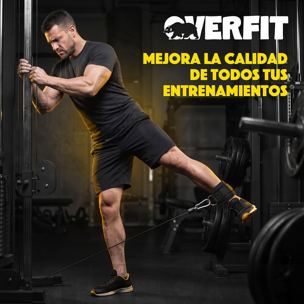 Tobilleras Para Polea Overfit - Vista 10