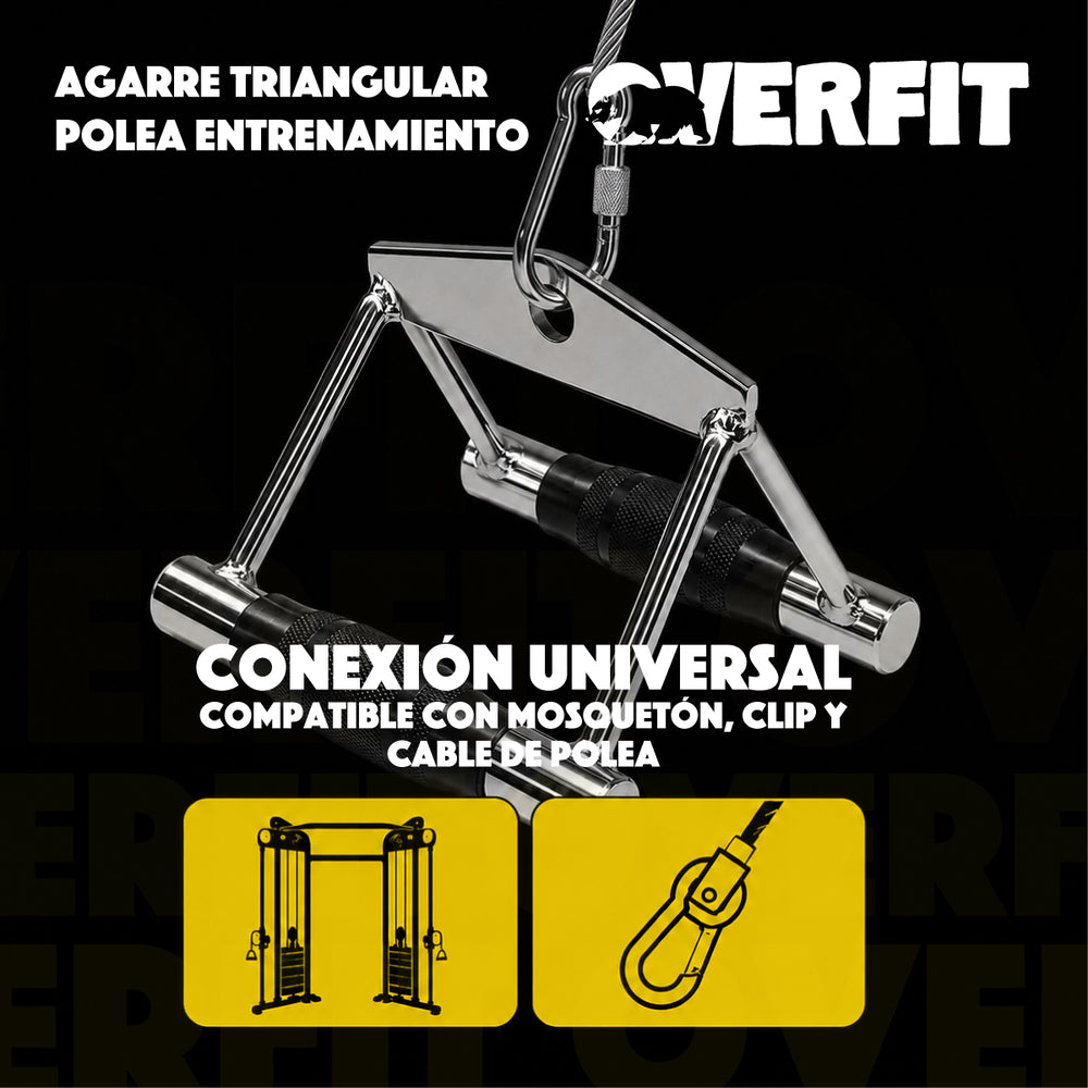 Agarre Triangulo Engomado Pro Overfit - Vista 8