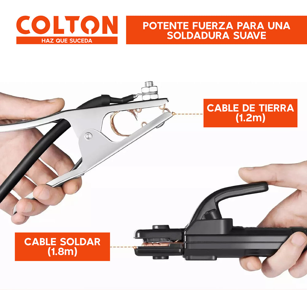Soldadora Inverter Colton 4KW 220V + Accesorios