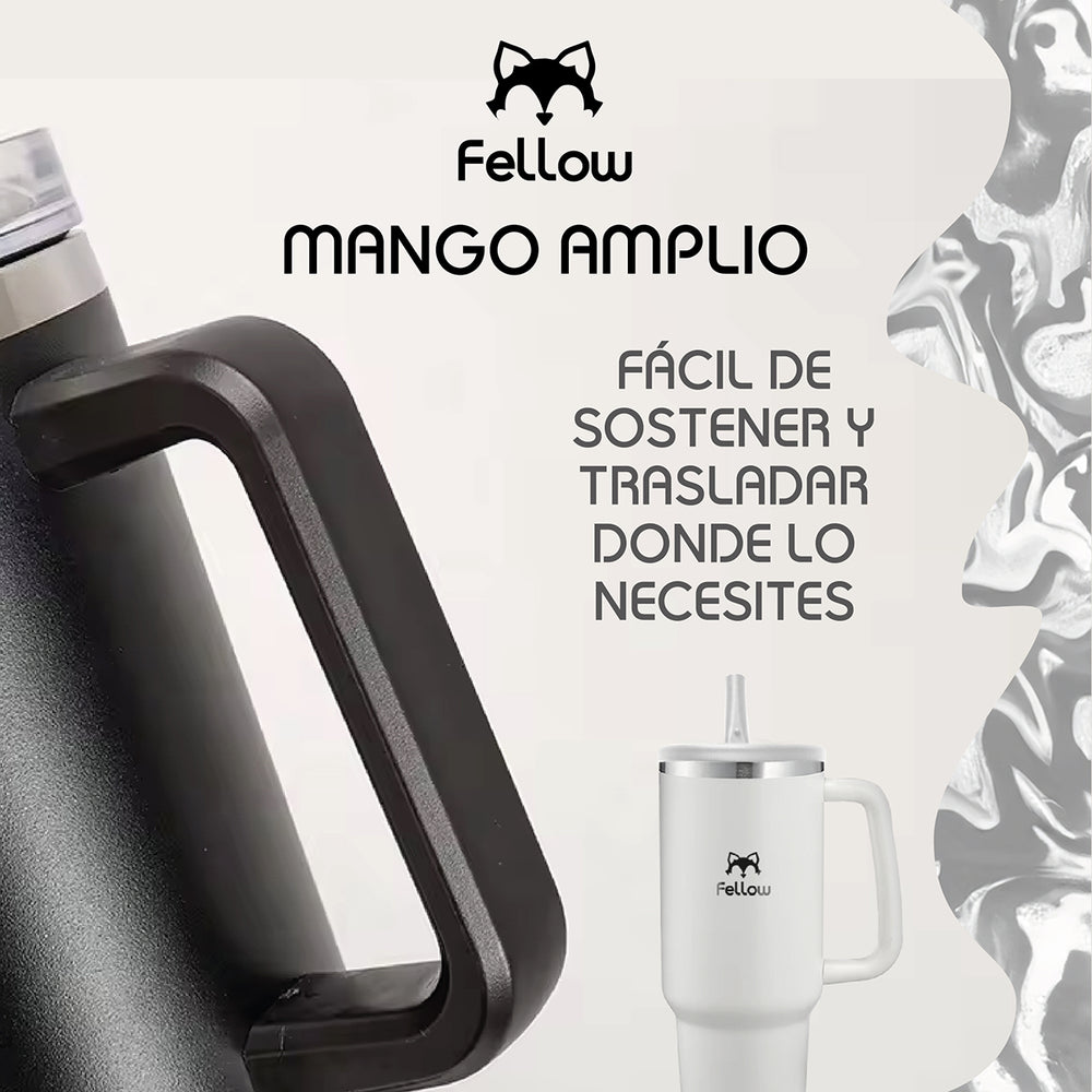 Vaso Termico 1.2Lts Electra By Fellow Mug Tumblr + Bombilla