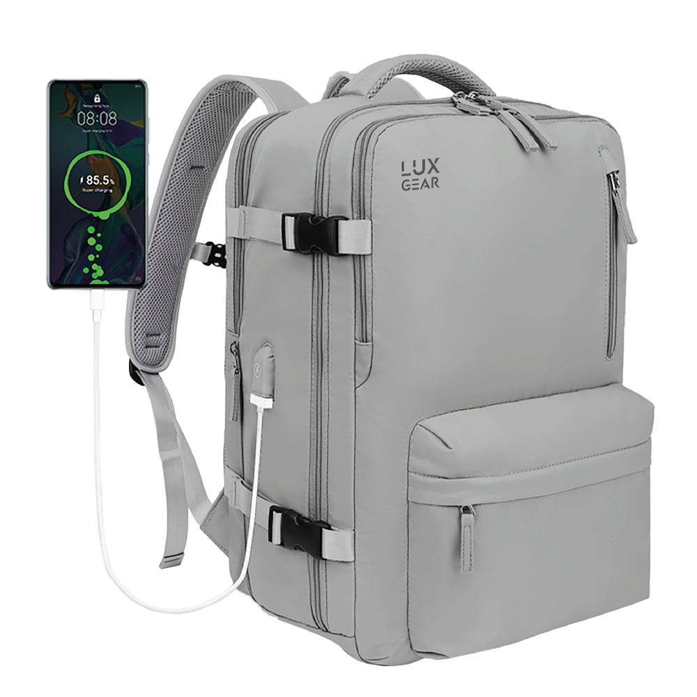 Mochila De Viaje Expansible Luxgear NomadLifeV2 Impermeable