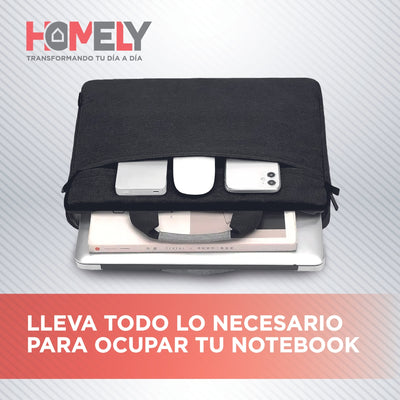 Bolso Funda Cobertor Notebook Homely 15,6' Portátil