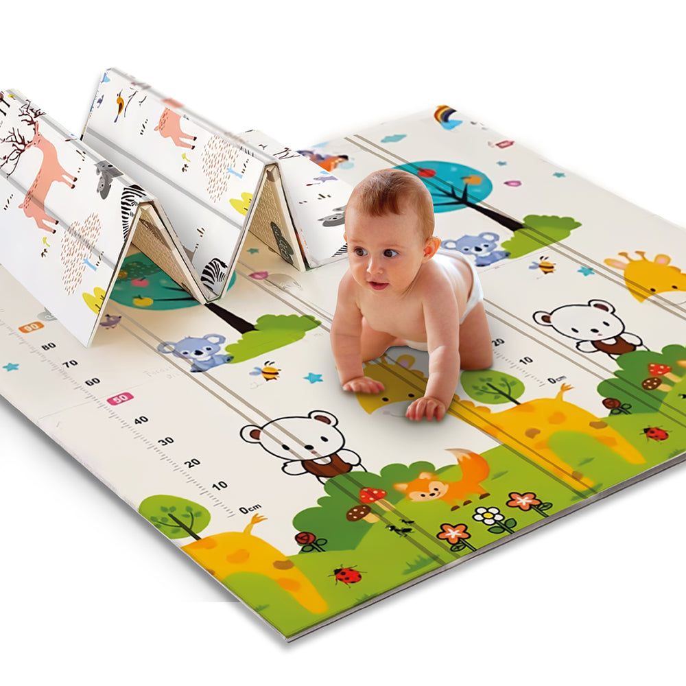 Alfombra Antigolpes Bebe Plegable Debebe180x190x1 Jirafa