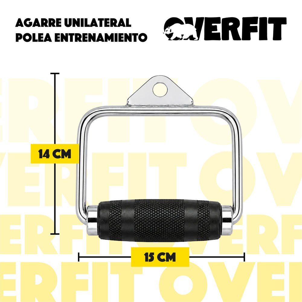 Agarre Unilateral Engomado Pro Overfit Entrenamiento Polea