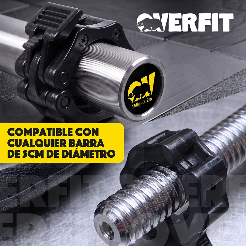 Collarine Barra Olimpica Overfit vista 3