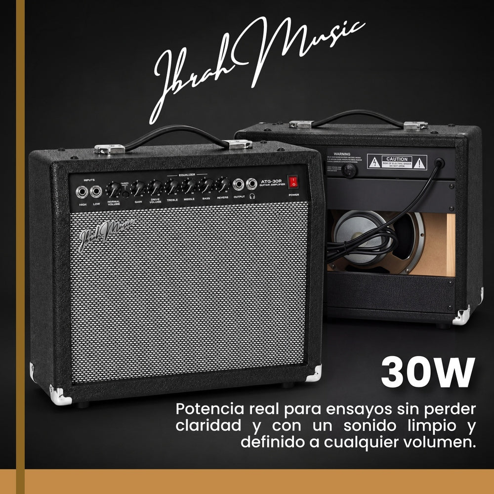 Amplificador Ibrah Music ATG-30 30W - Vista 7