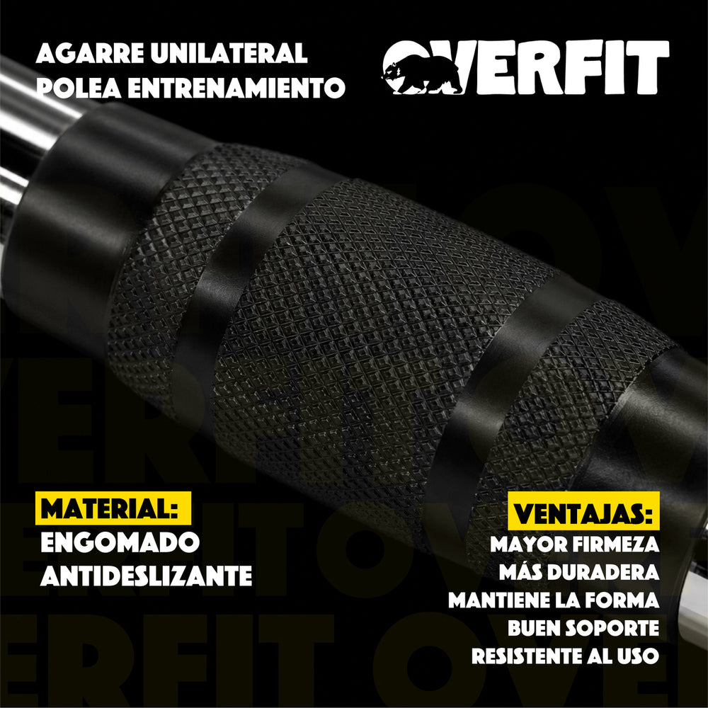 Agarre Unilateral Engomado Pro Overfit Entrenamiento Polea