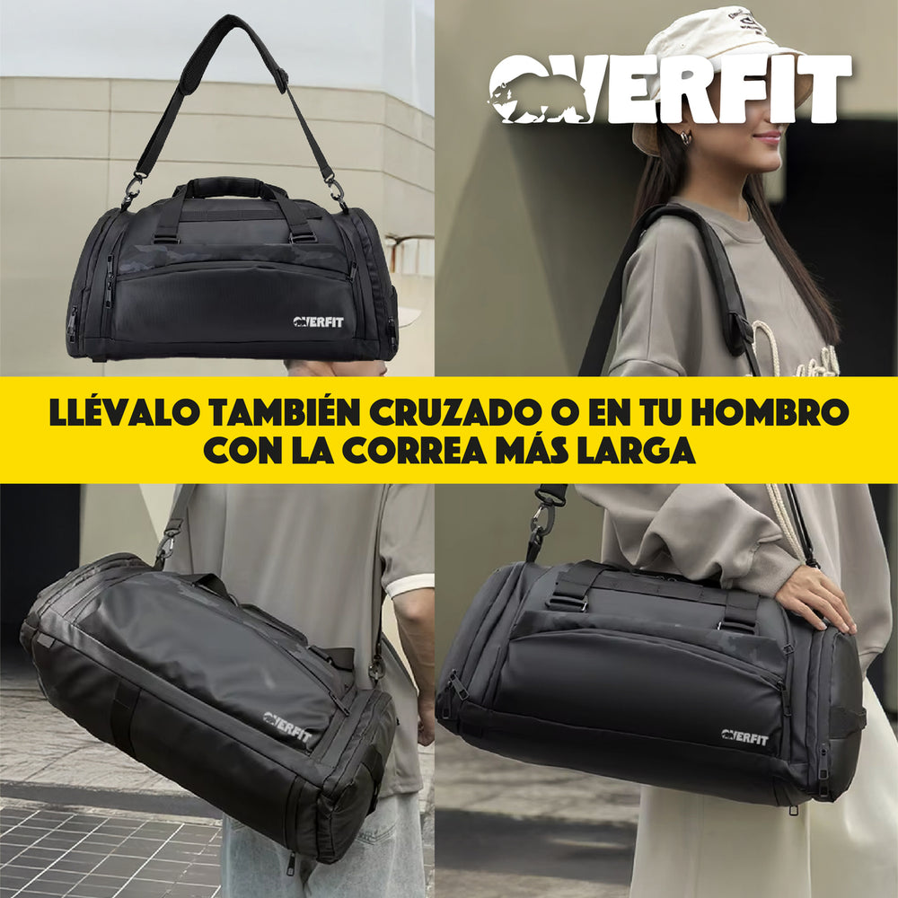 Bolso Gym Deportivo Duffel Overfit 45L Gimnasio Entrenamient