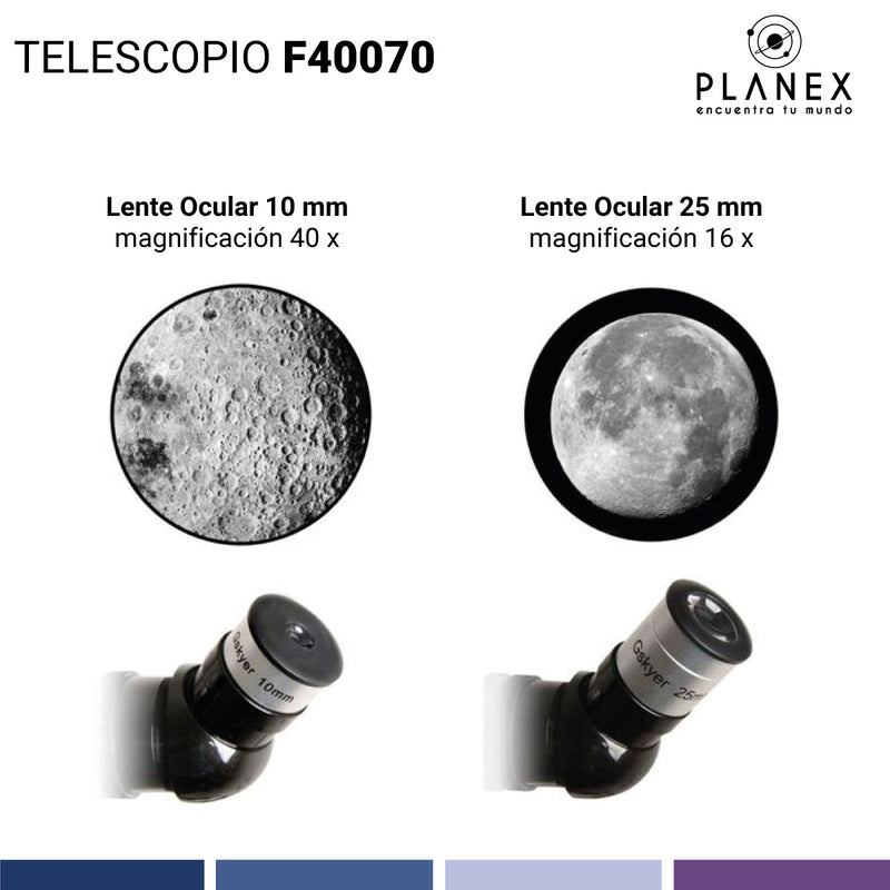 Telescopio Astronómico Monocular F40070