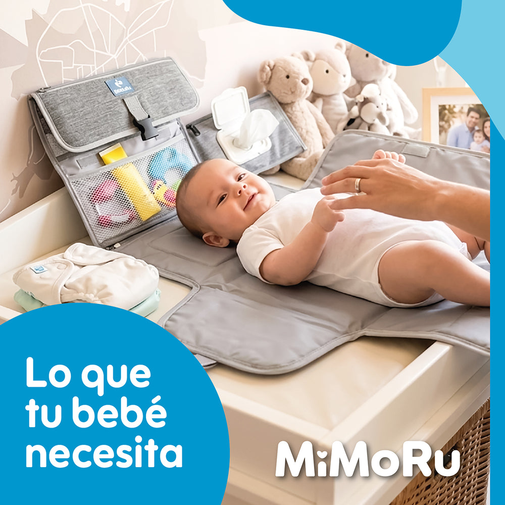 Mudador Portatil Bebe Impermeable Mimoru Cambiador Plegable