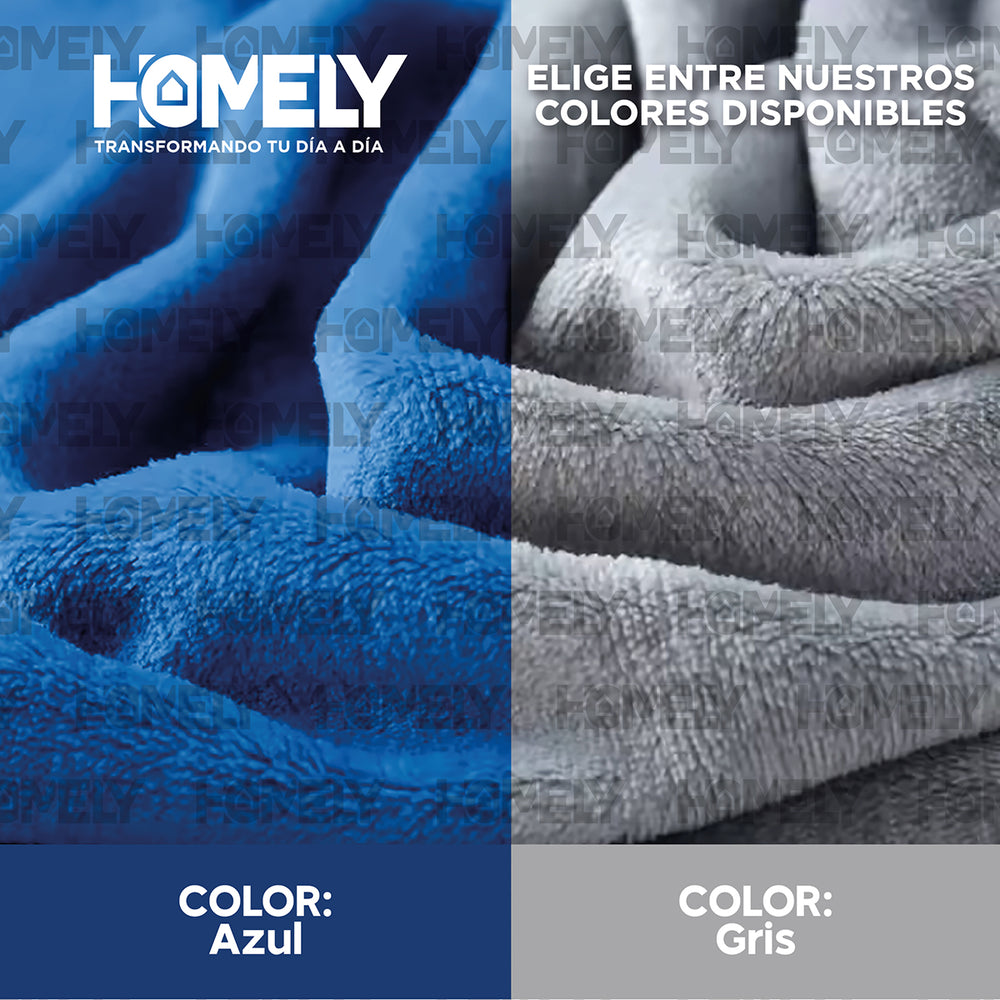 Frazada Polar Termica Queen Homely Manta 220x220cm 300gsm