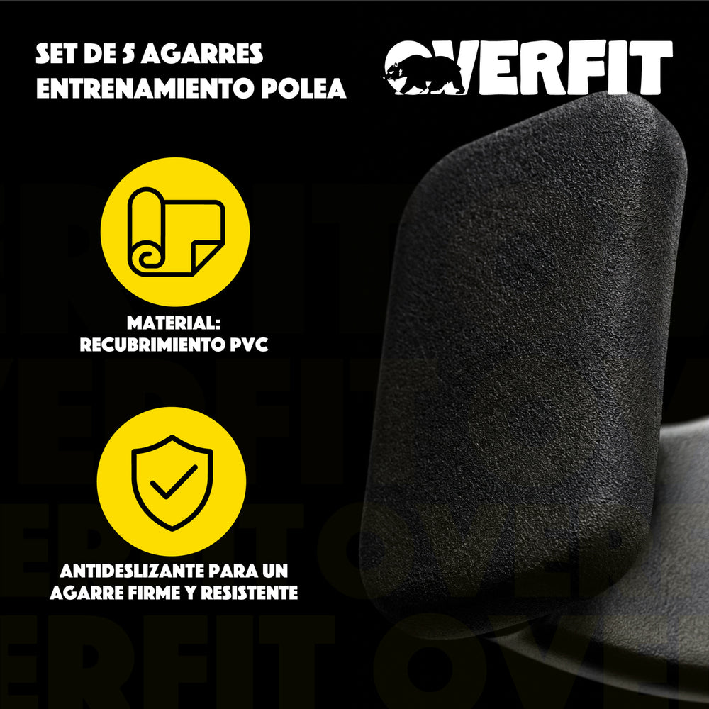 Set De 5 Agarres Ergonomicos Pro Overfit - Imagen 7