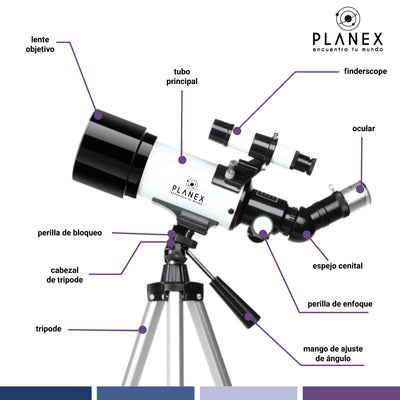 Telescopio Astronómico Monocular F40070