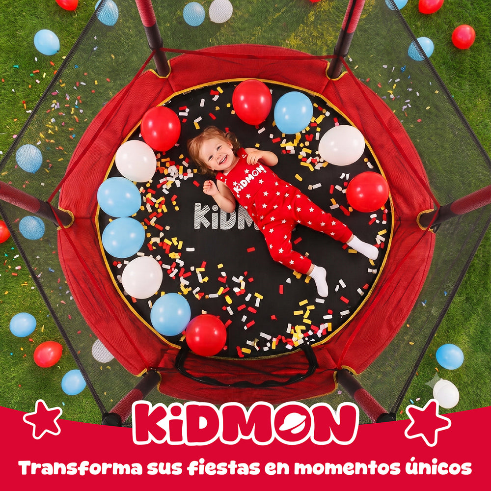 Cama Elastica Para Ninos 1.4 Metros Kidmon Cama Saltarina