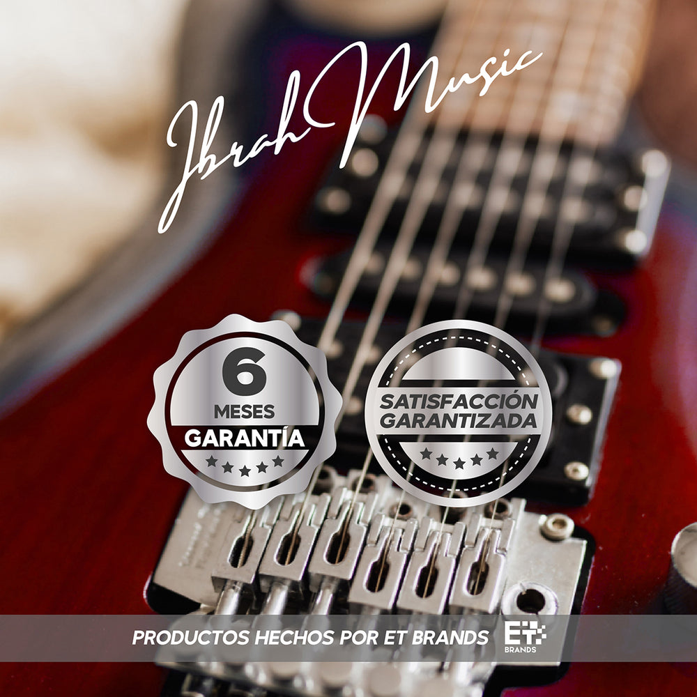 Guitarra Electrica Stratocaster Ibrah + Amplif + Accesorios