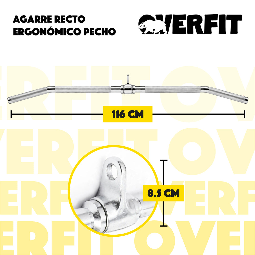 Agarre Tipo Remo Ergonomico Pro Overfit Entrenamiento Polea