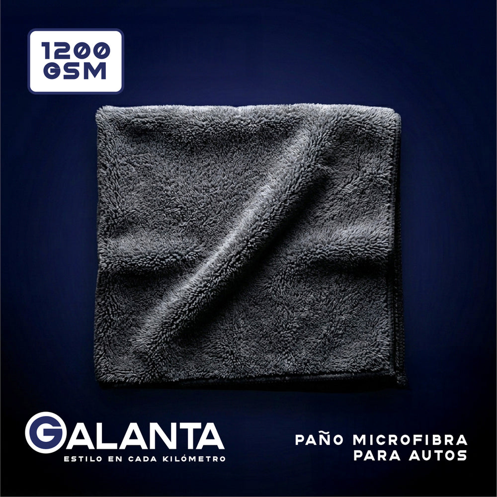 Paño De Microfibra Para Autos Galanta Toalla Secado 1200 GSM Limpieza Profesional Ultra Absorbente - Default Title