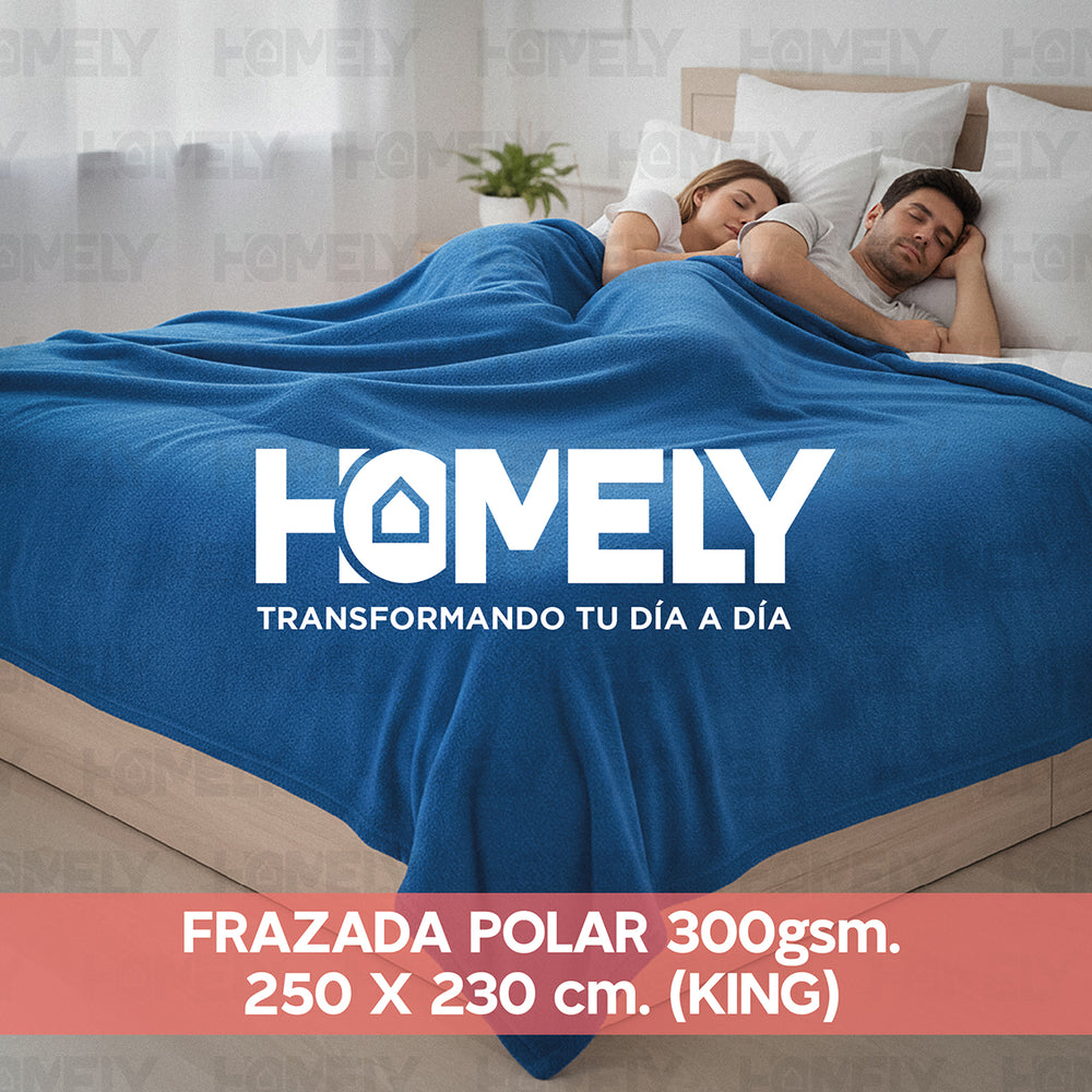 Frazada Polar Termica King Homely 300GSM Manta 250x230cm