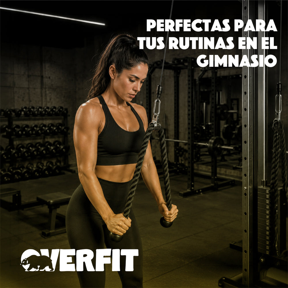 Agarre Cuerda Triceps Overfit - Vista 8