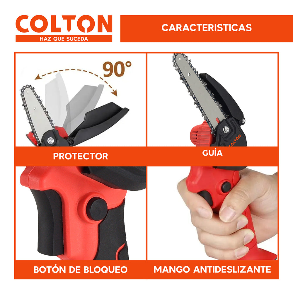 Sierra Eléctrica Colton 6 pulgadas + 2 baterías