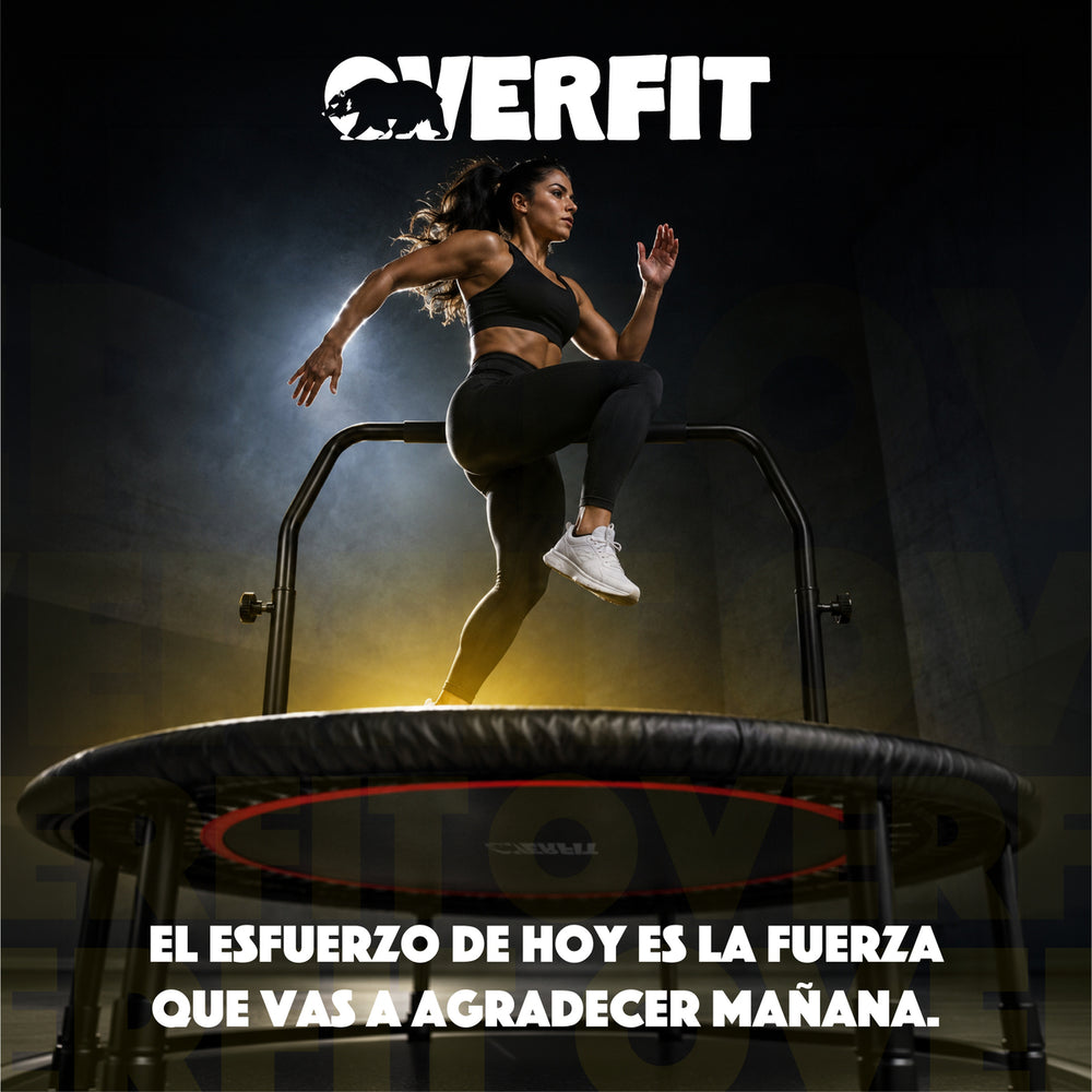 Trampolín Brincolín Aeróbicos Overfit Ejercicio Fitness Yoga
