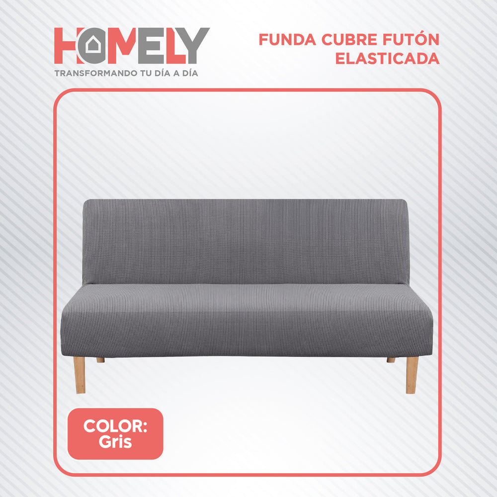 Funda Cubre Sillon Sofa Futon Homely 3 Cuerpos Premium