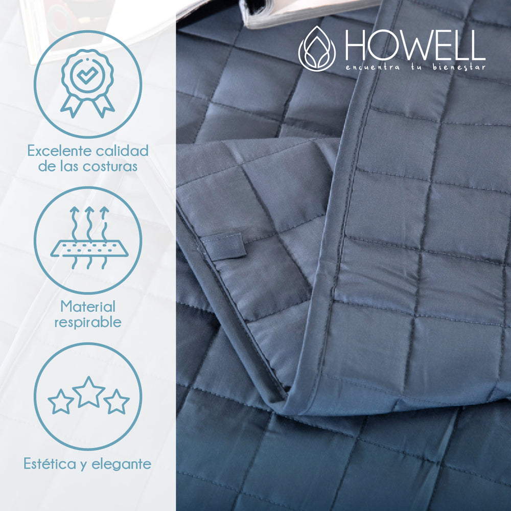 Manta de Gravedad Pesada Howell Single 8Kg Trastornos Sueño