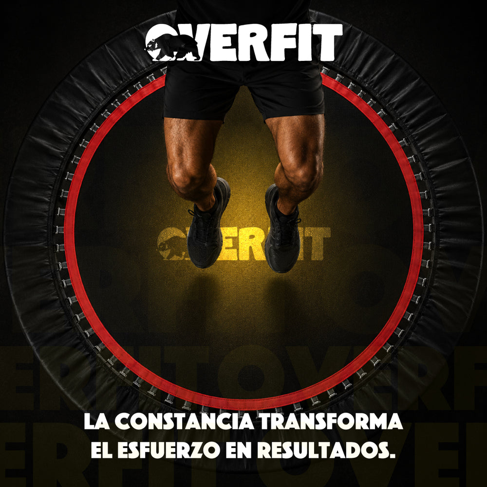 Trampolín Brincolín Aeróbicos Overfit Ejercicio Fitness Yoga