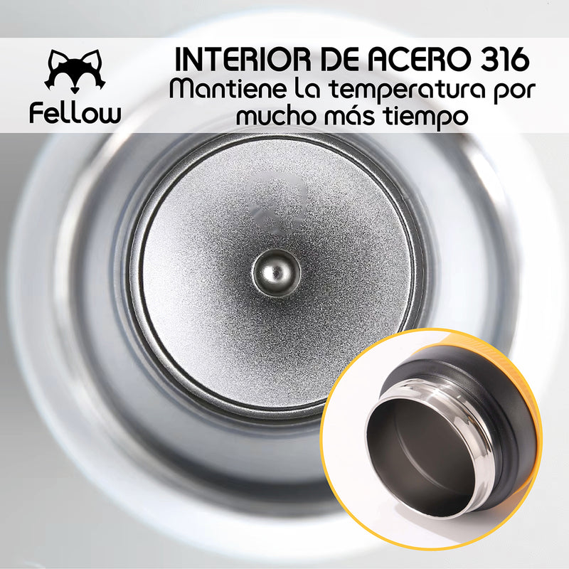 Termo Botella Termica 580ML Tauri By Fellow Mug Cafe Agua