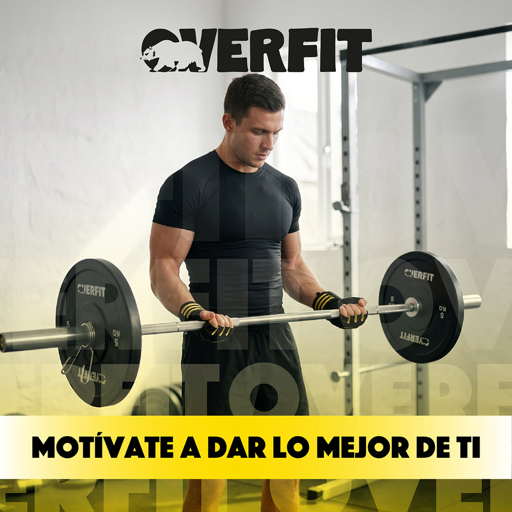 Barra Olimpica Overfit 11.5Kg 1.8m - Foto 9
