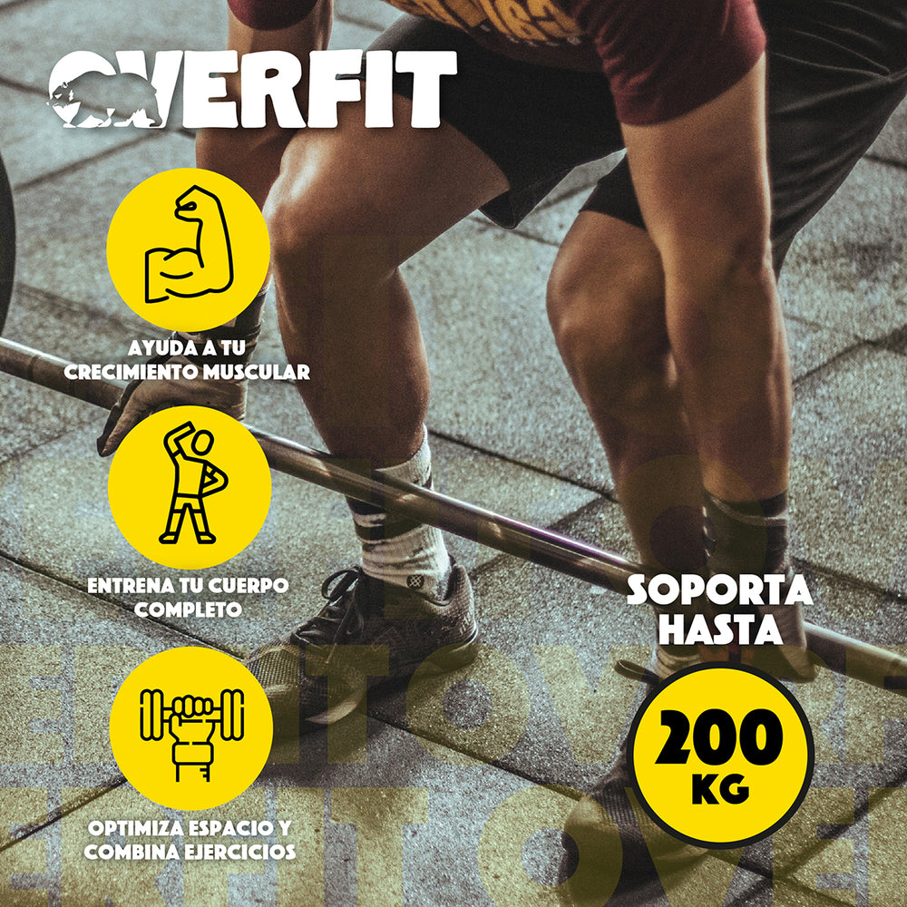 Barra Olimpica Overfit 16Kg - Vista 6