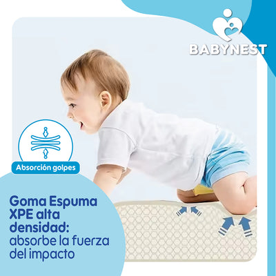 Alfombra Antigolpes Bebe Plegable BabyNest 180x190x1cm