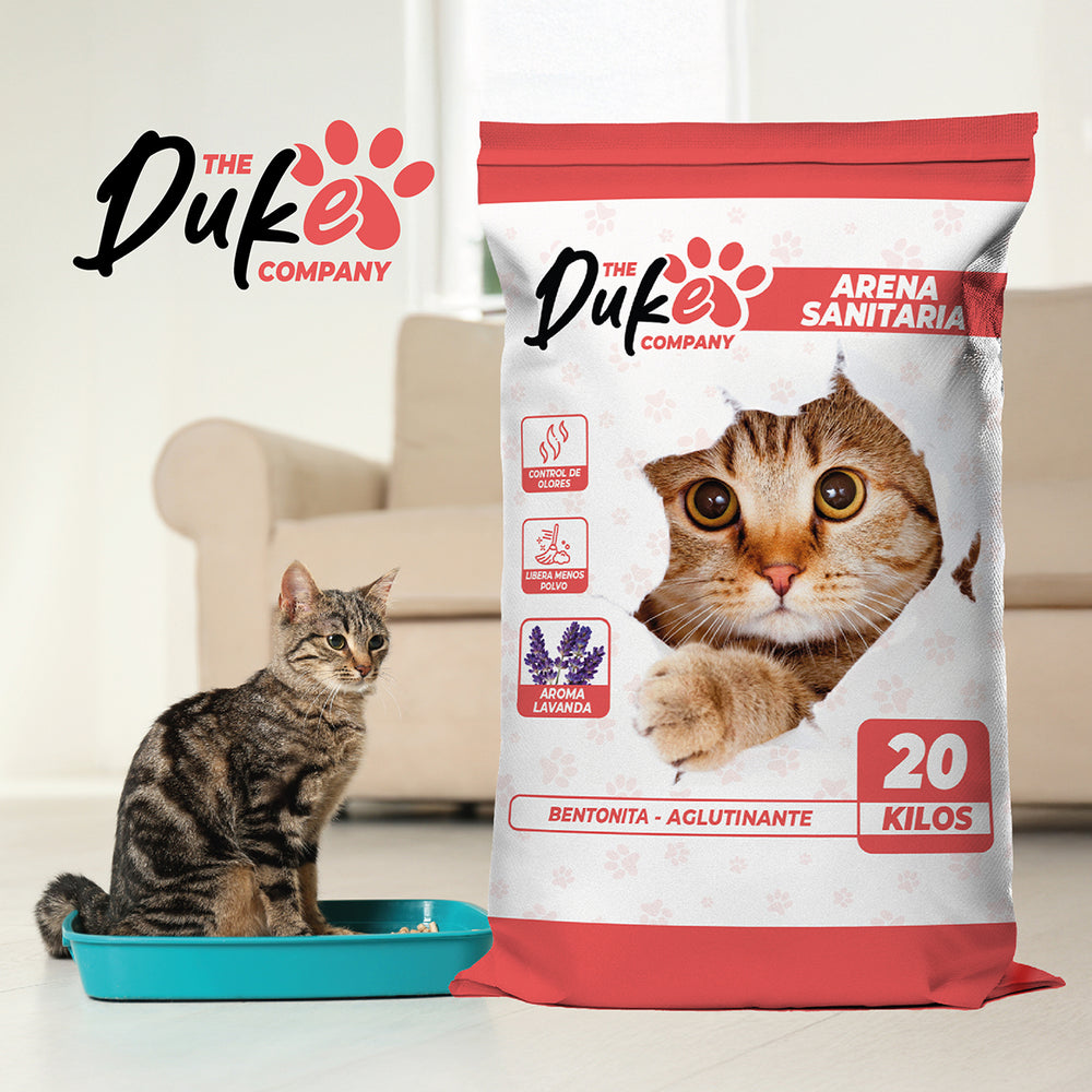 Arena para Gato Bentonita 20 kg Lavanda
