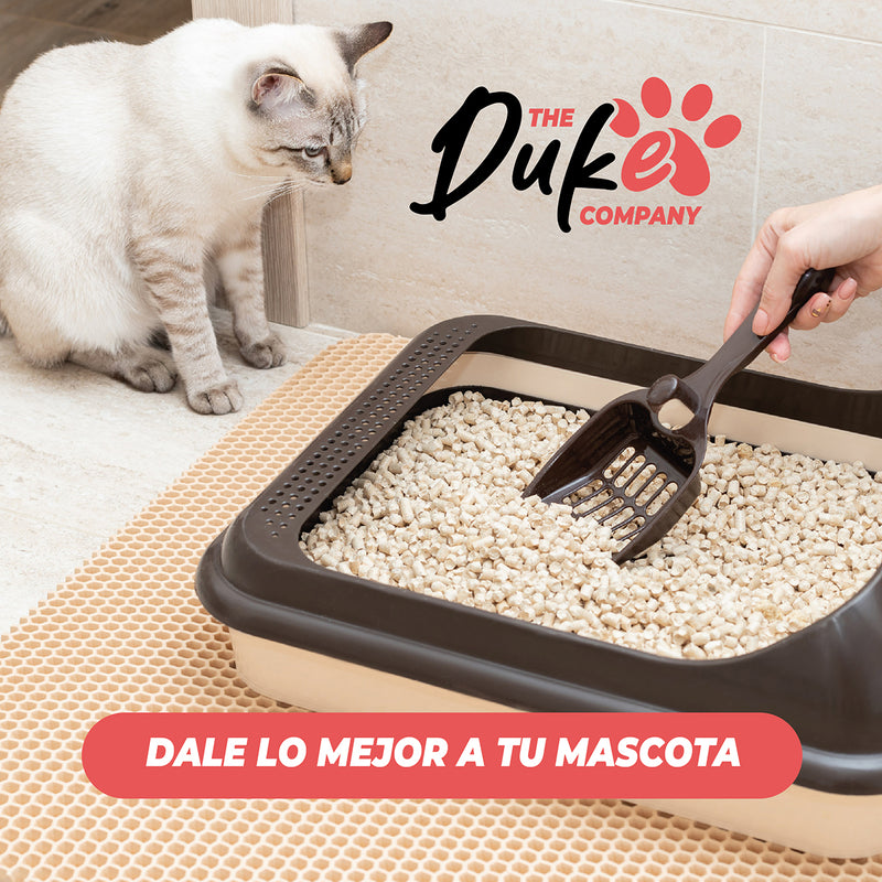 Arena Para Gato 5 Kilos Duke Bentonita Aglutinante Lavanda