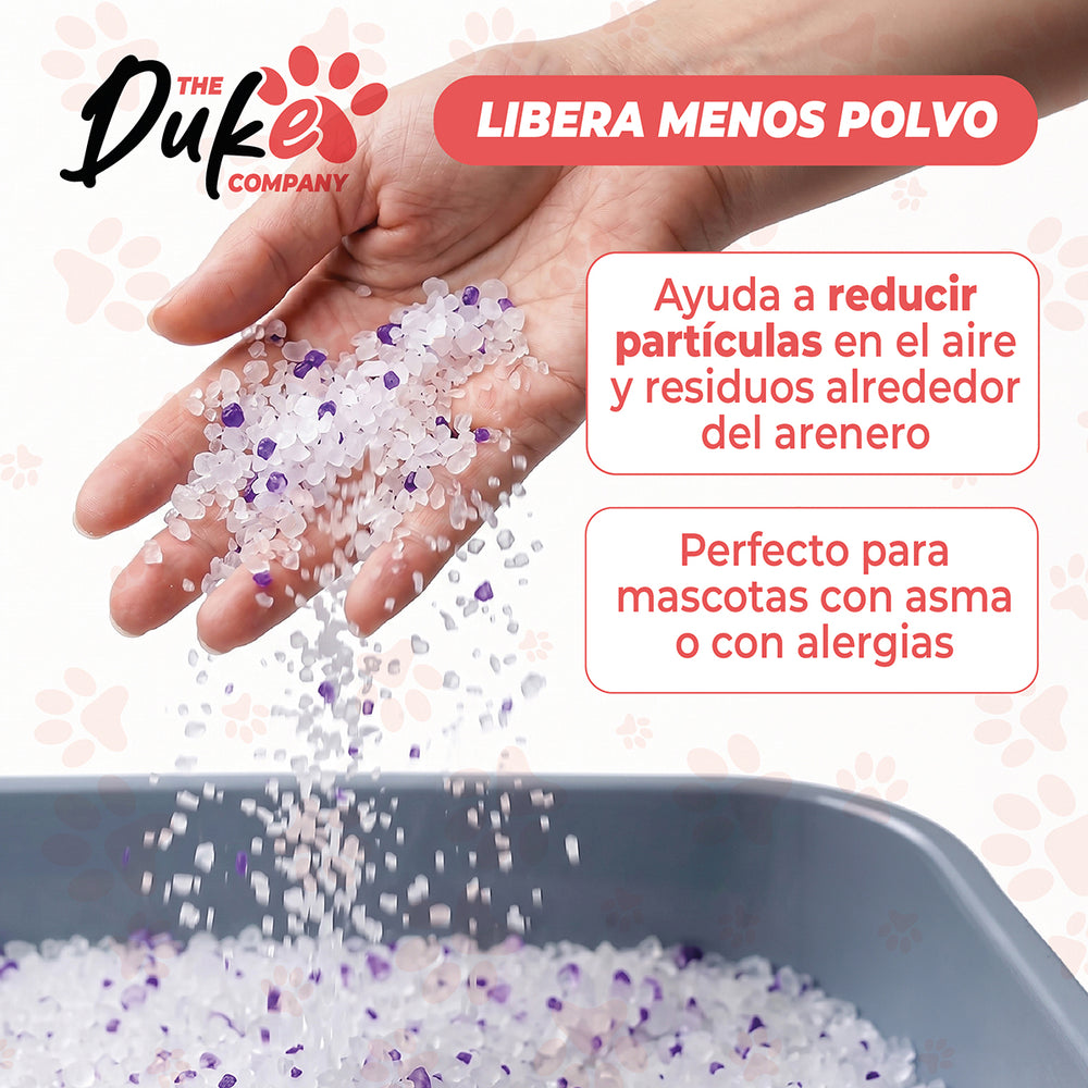 Arena Duke cristales sanitarios libre de polvo