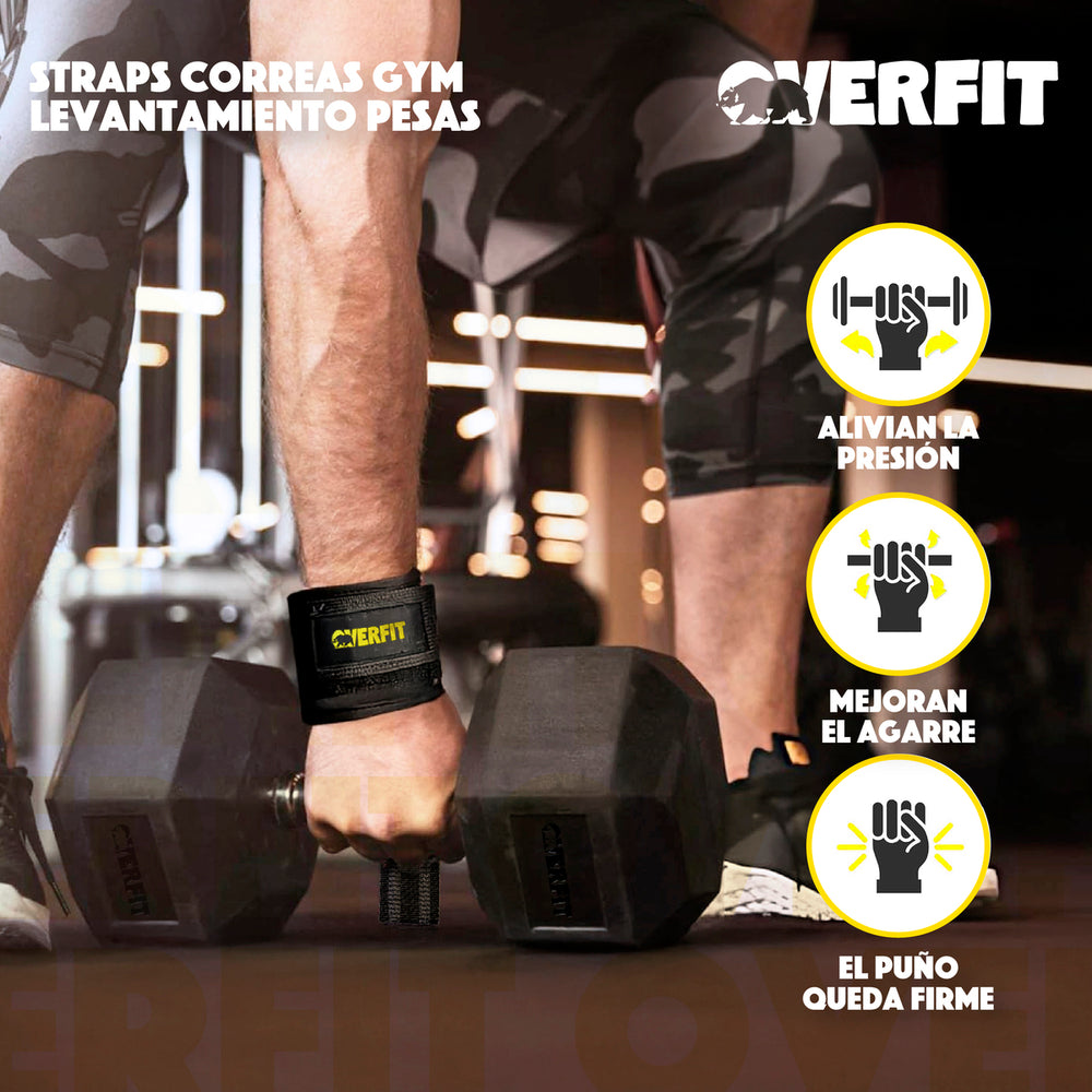 Straps Correas Levantamiento De Pesas Gym