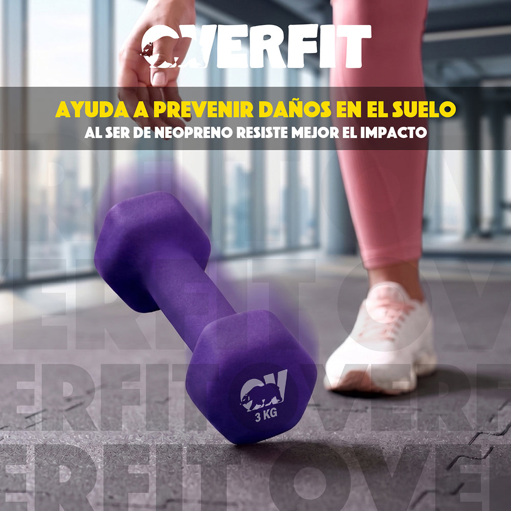 Kit mancuernas neopreno par